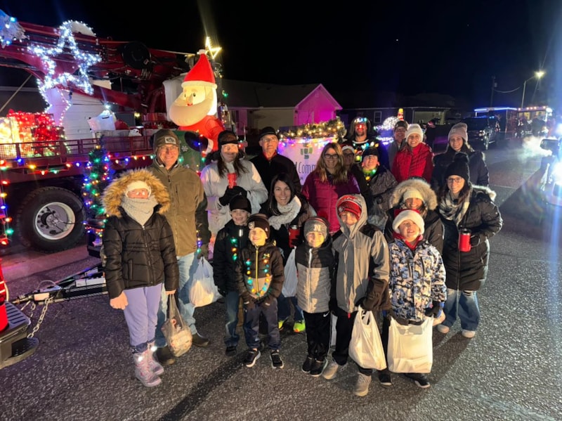 people in a parade