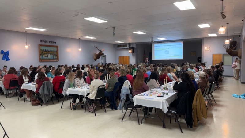women at the health luncheon