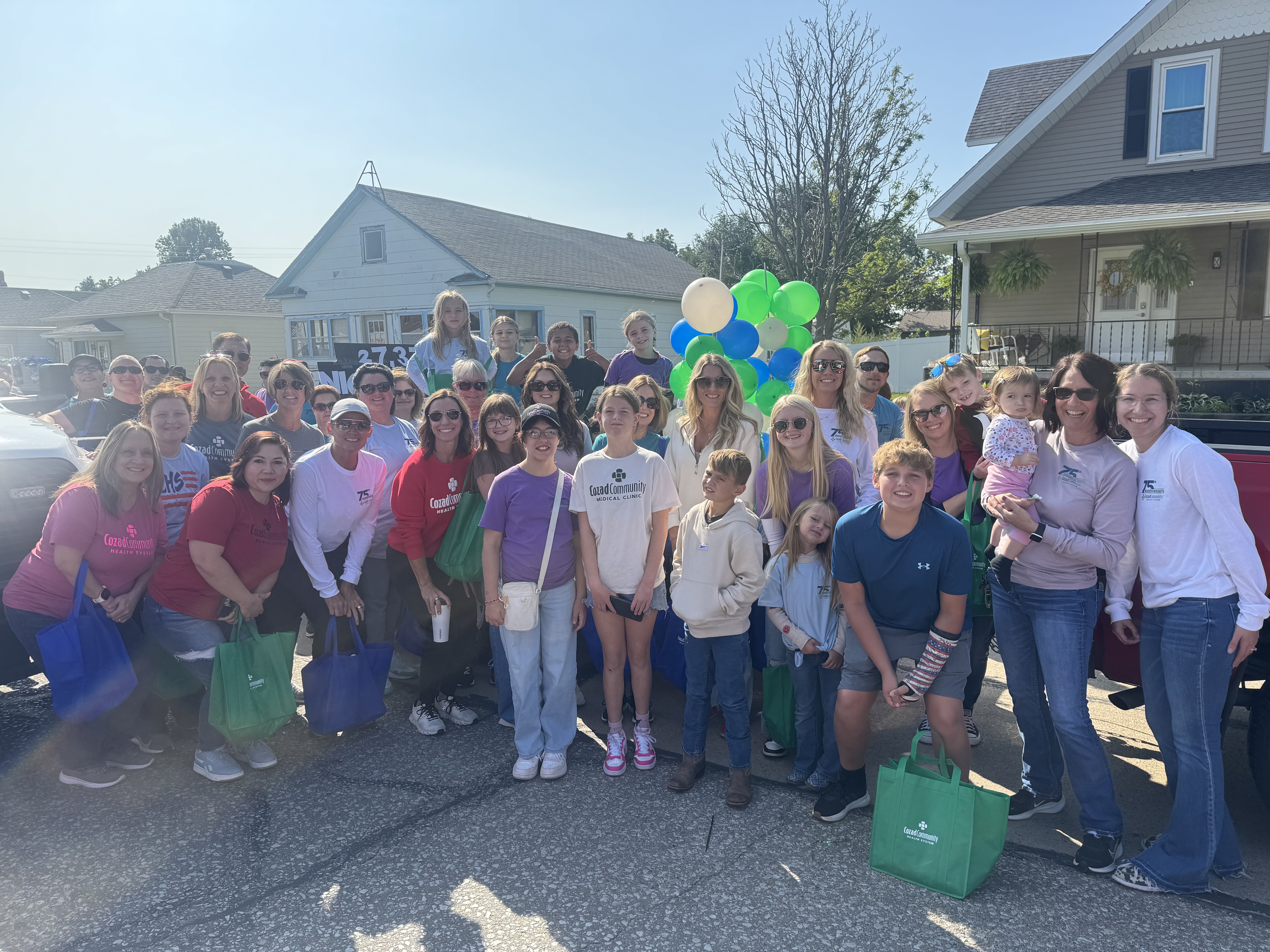 staff at hay days parade
