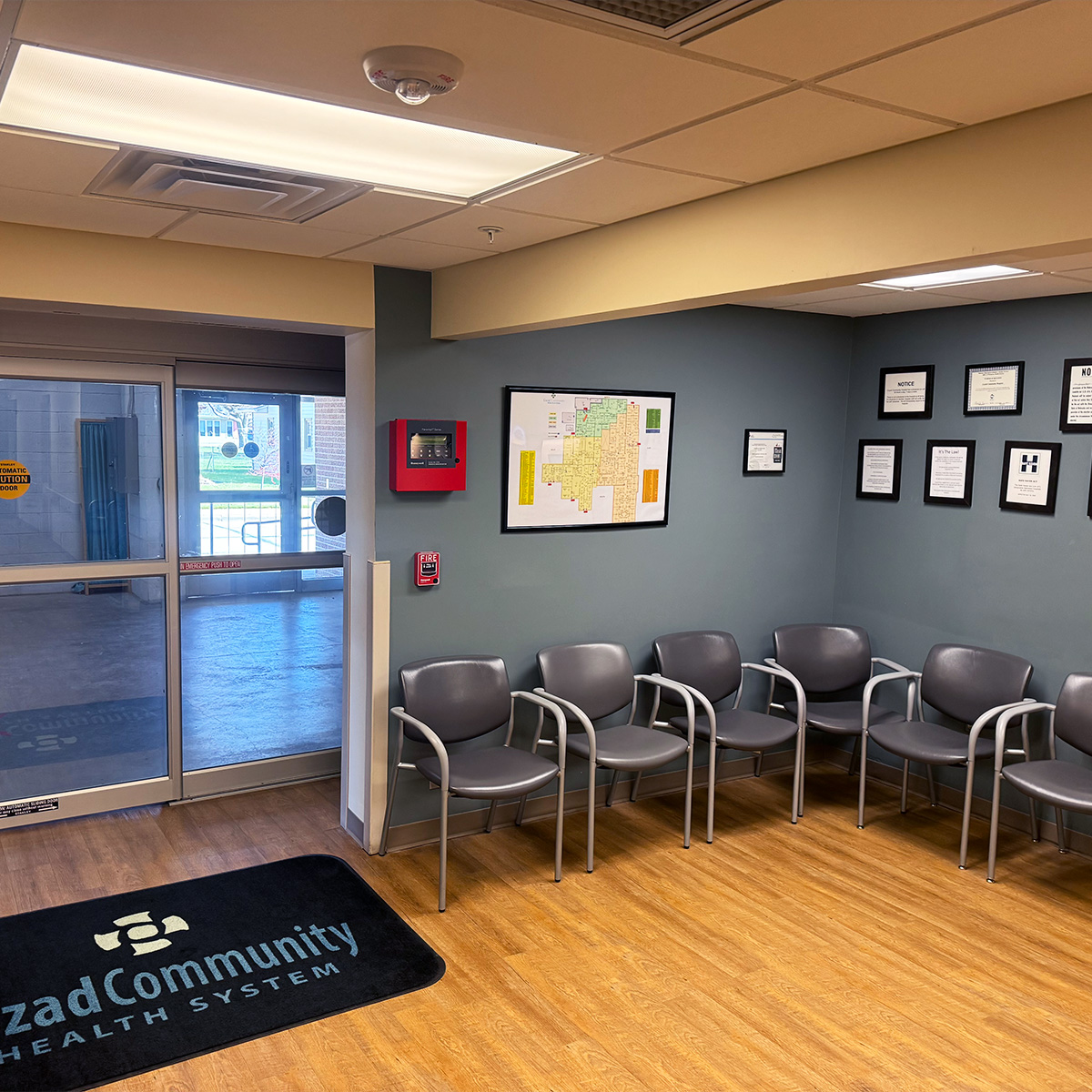 emergency department waiting room