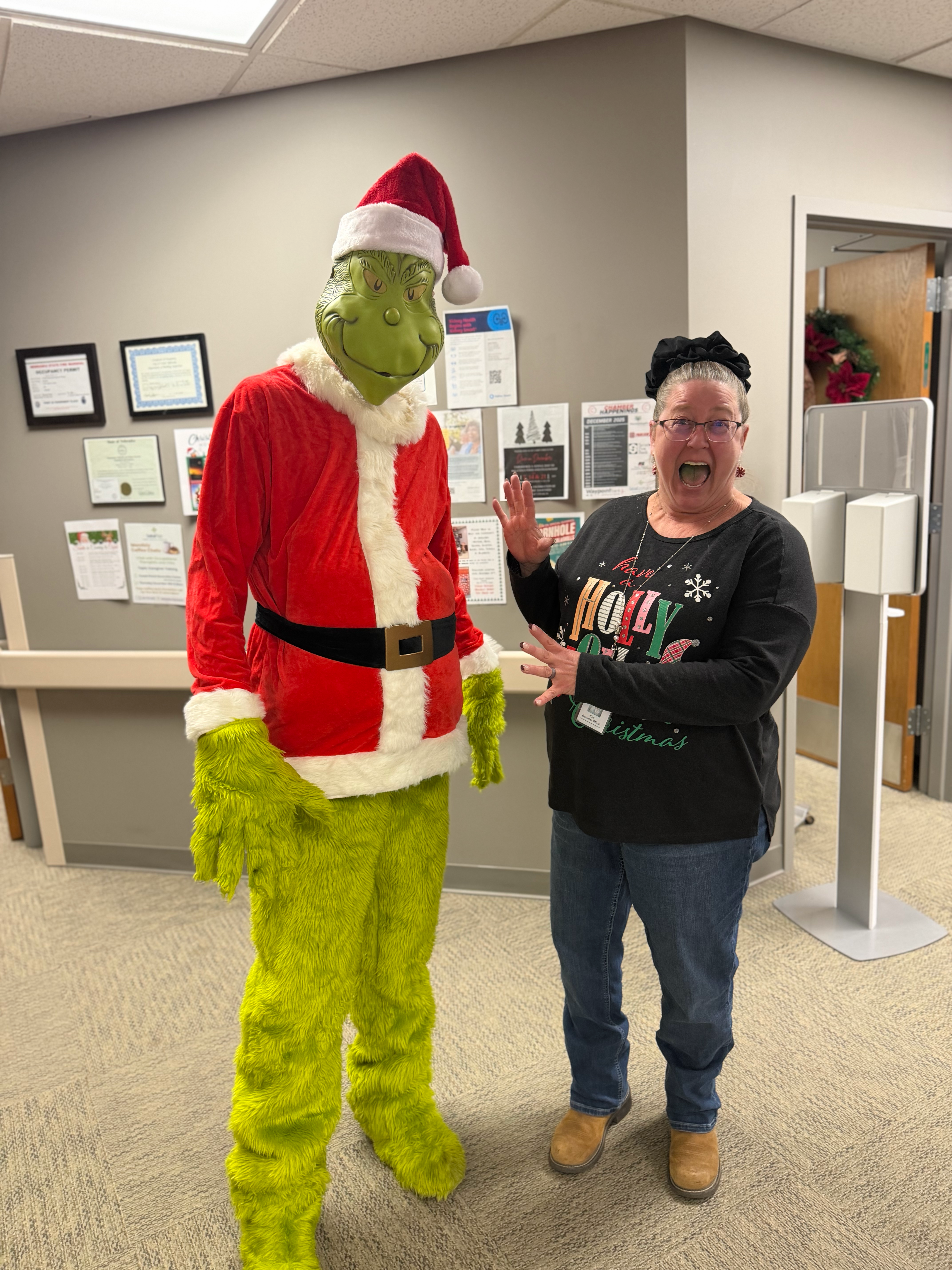 Grinch Visit!